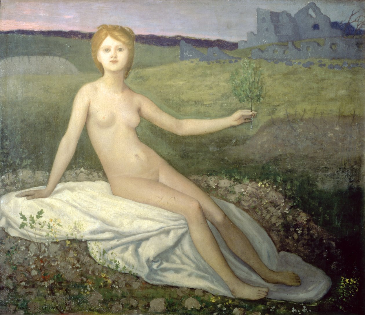 Hope, 1871-2 (lásd 204644) alkotó: Pierre Puvis de Chavannes