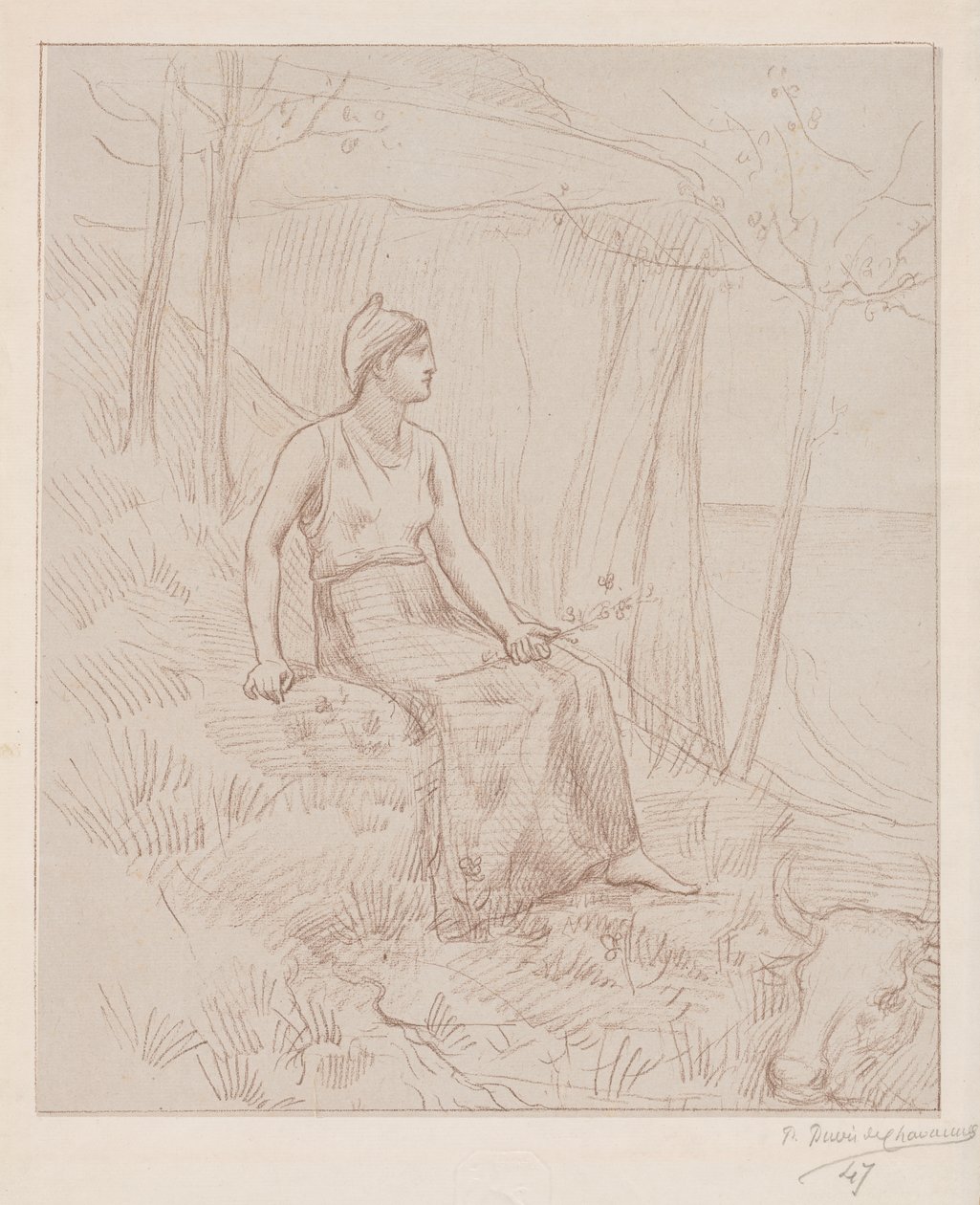 Normandia alkotó: Pierre Puvis de Chavannes