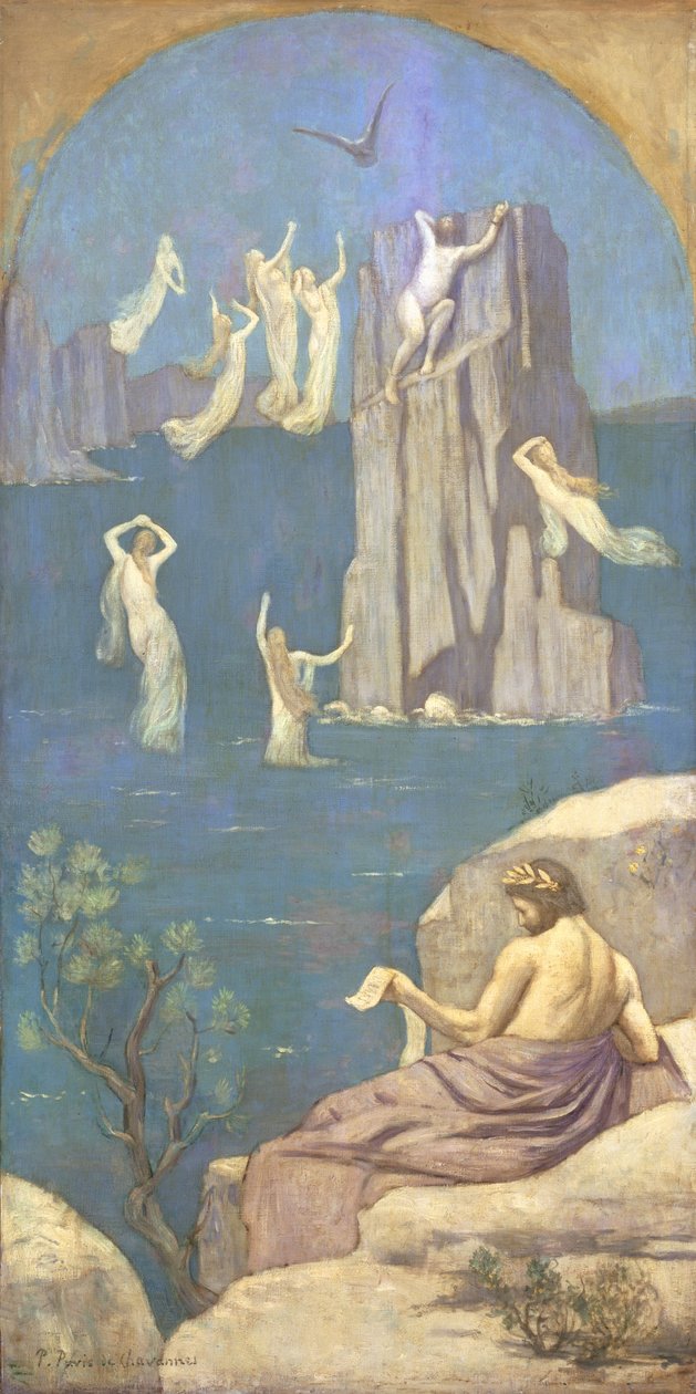 Prométheusz (olaj, vászon) alkotó: Pierre Puvis de Chavannes
