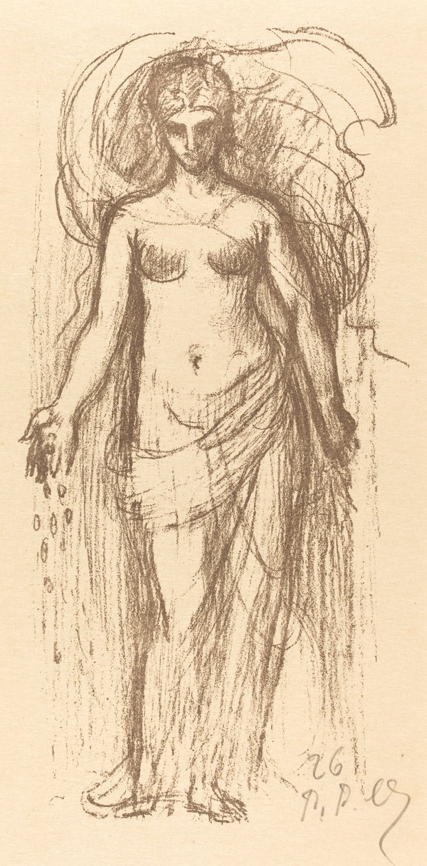 Tanulmány egy nőről (bőség) alkotó: Pierre Puvis de Chavannes