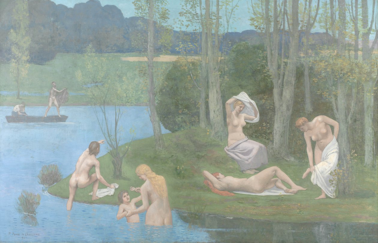 Nyár alkotó: Pierre Puvis de Chavannes