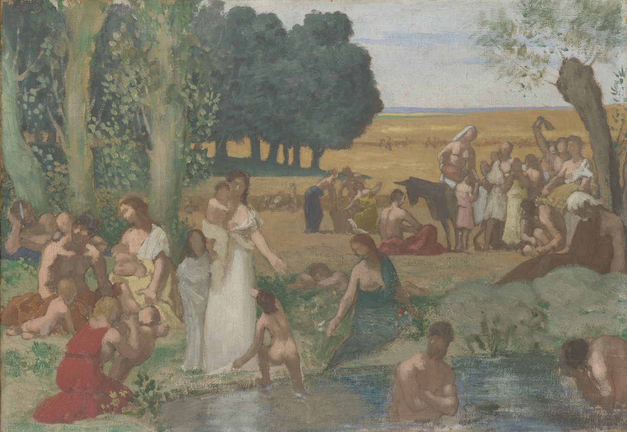 Nyáron, 1873 előtt alkotó: Pierre Puvis de Chavannes