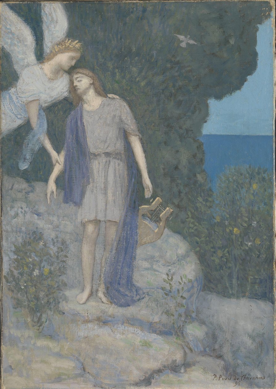 A költő alkotó: Pierre Puvis de Chavannes