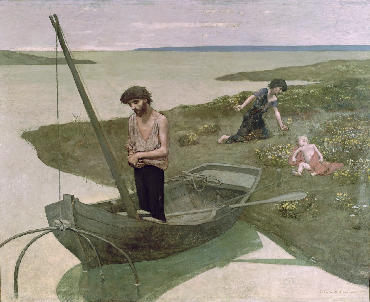 Szegény halász alkotó: Pierre Puvis de Chavannes