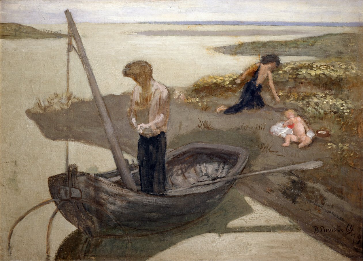 A szegény halász, 1879 alkotó: Pierre Puvis de Chavannes