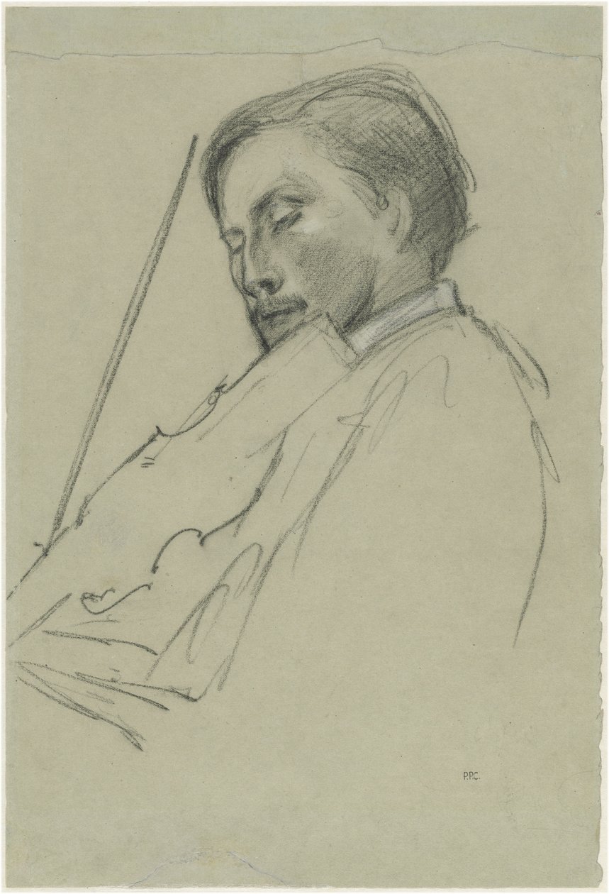 A hegedűs alkotó: Pierre Puvis de Chavannes