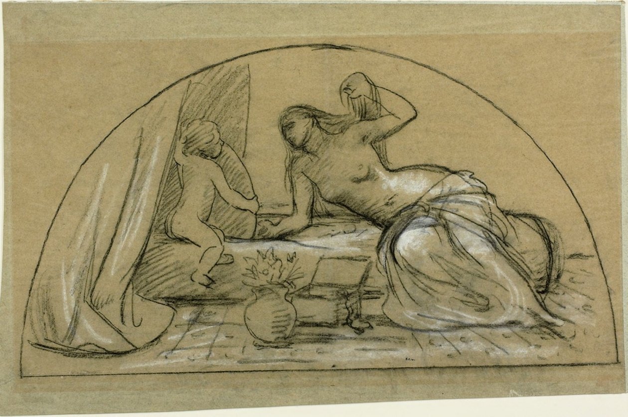 Vénusz hiúsága: párizsi erények alkotó: Pierre Puvis de Chavannes