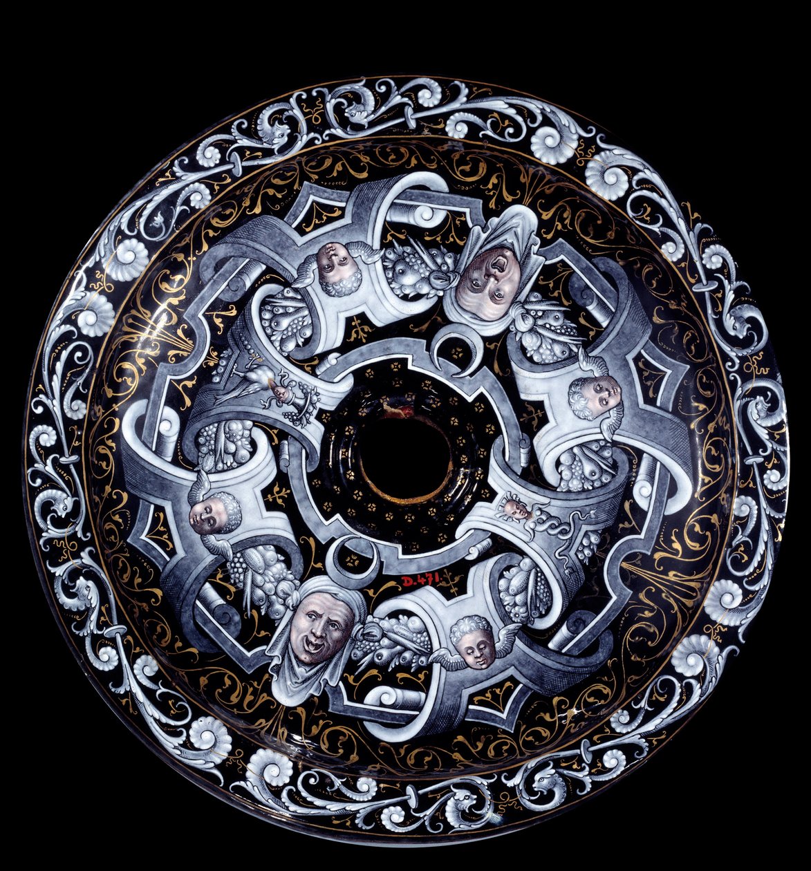 Enamaille lapos hátlap Pierre Reymondnak tulajdonítva (aktív 1537-1584 után) 1569. Párizs, Louvre Múzeum alkotó: Pierre Reymond