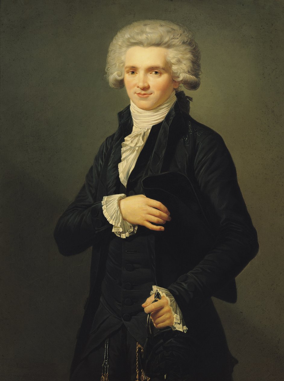 Maximilien de Robespierre (1758-94) 1791 (olaj, vászon) alkotó: Pierre Roch Vigneron