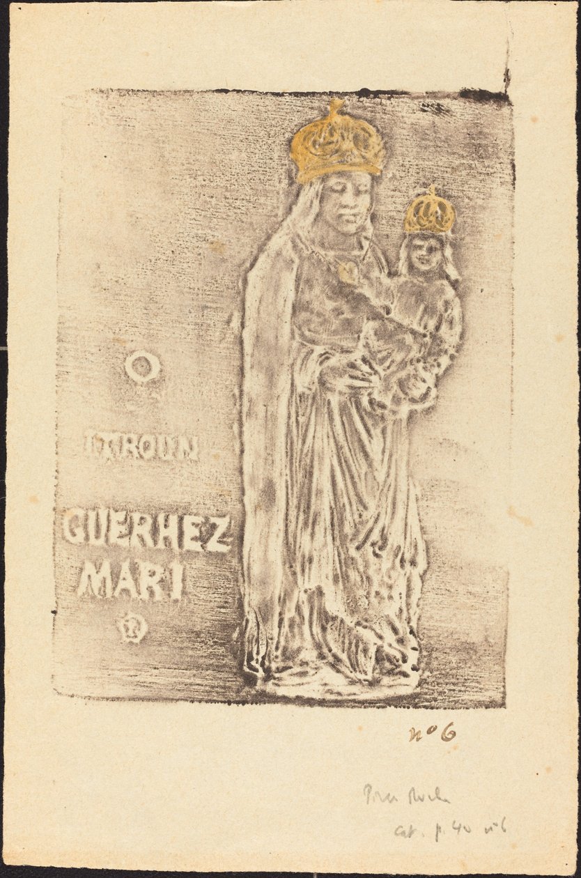 Notre Dame du Folgoet (Folgoet Szűzanya) alkotó: Pierre Roche