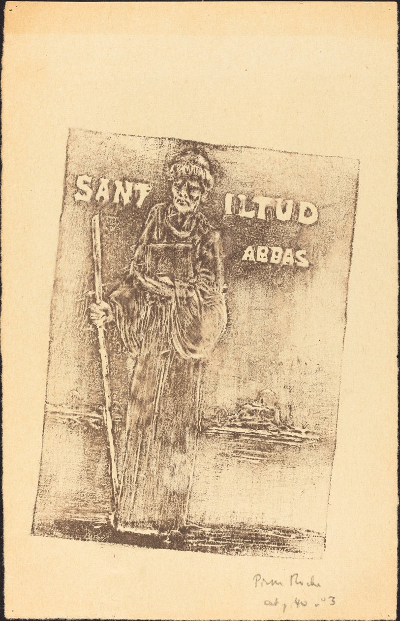 Szent Iltud alkotó: Pierre Roche