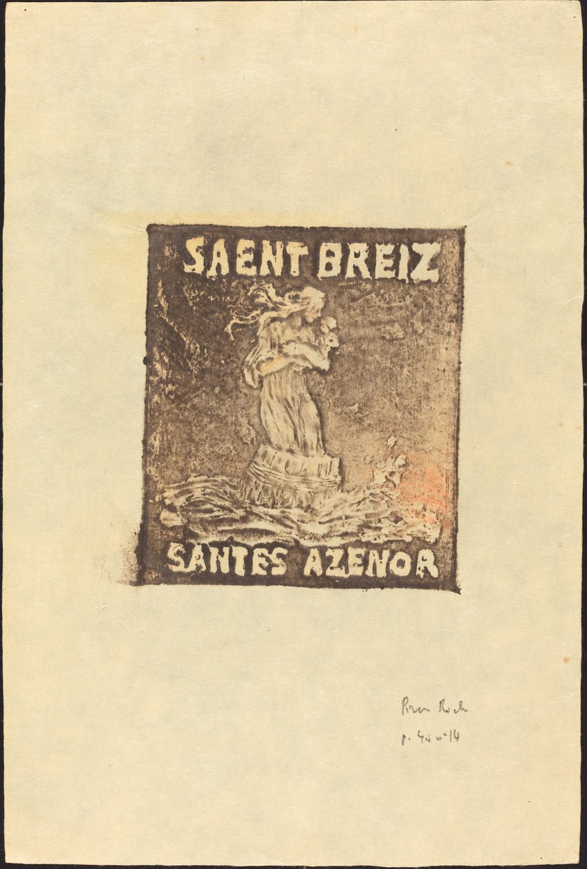 Sainte Azenor de Goelo alkotó: Pierre Roche