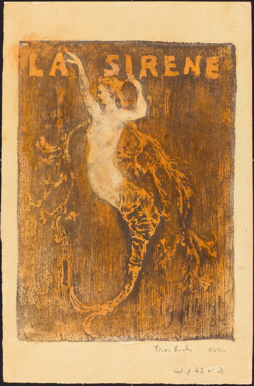 sellő (csikóhal) alkotó: Pierre Roche