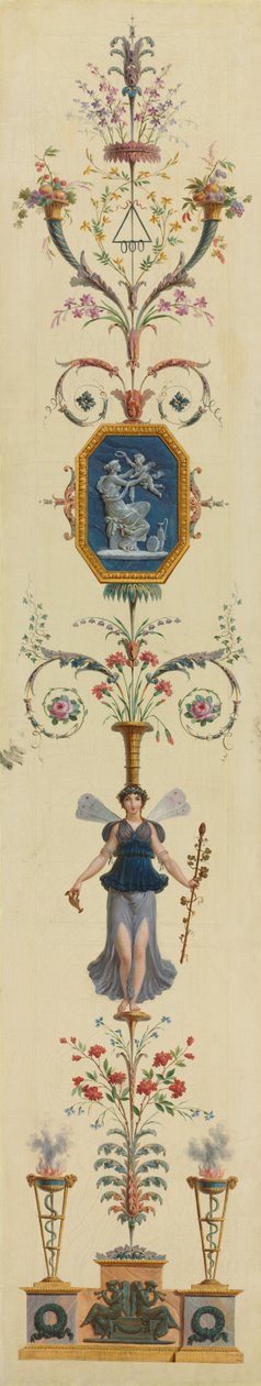 Dísztábla, 1790-es évek. alkotó: Pierre Rousseau