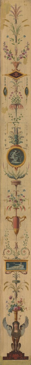 Dísztábla, 1790-es évek. alkotó: Pierre Rousseau