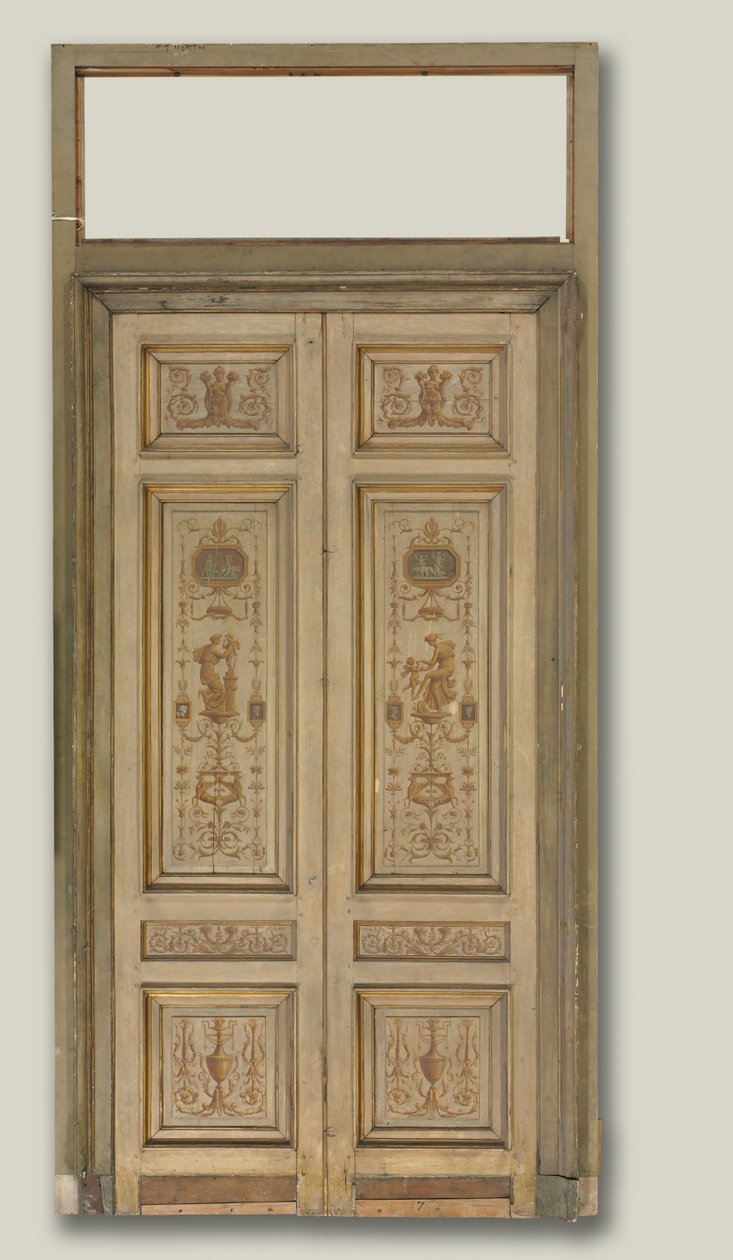 Kétszárnyú ajtók, 1790-es évek. alkotó: Pierre Rousseau