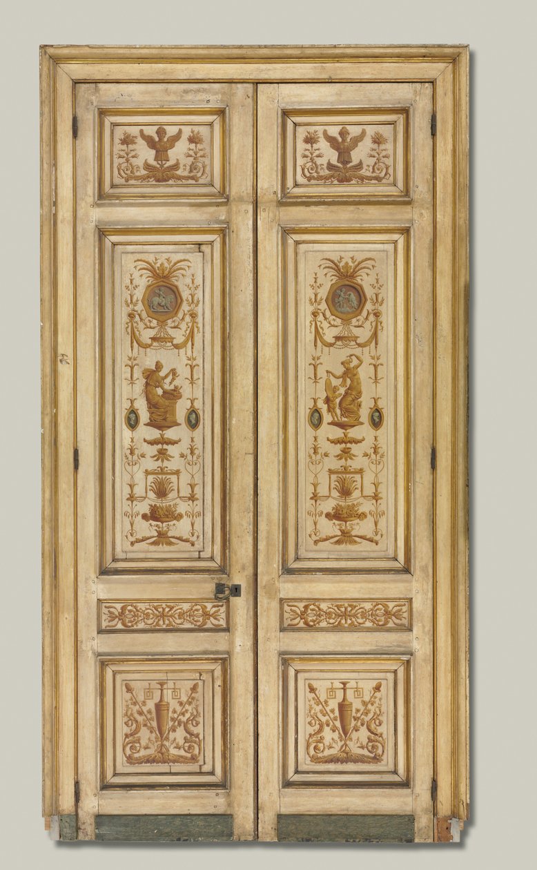Overdoor festmény, 1790-es évek. alkotó: Pierre Rousseau