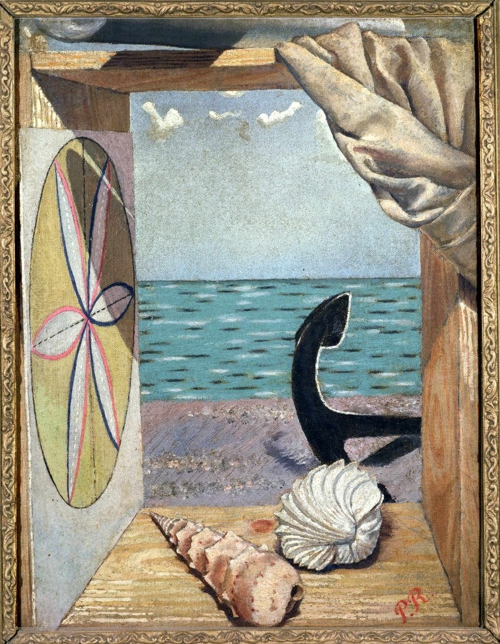 Csendélet kagylókkal, 1930 körül alkotó: Pierre Roy