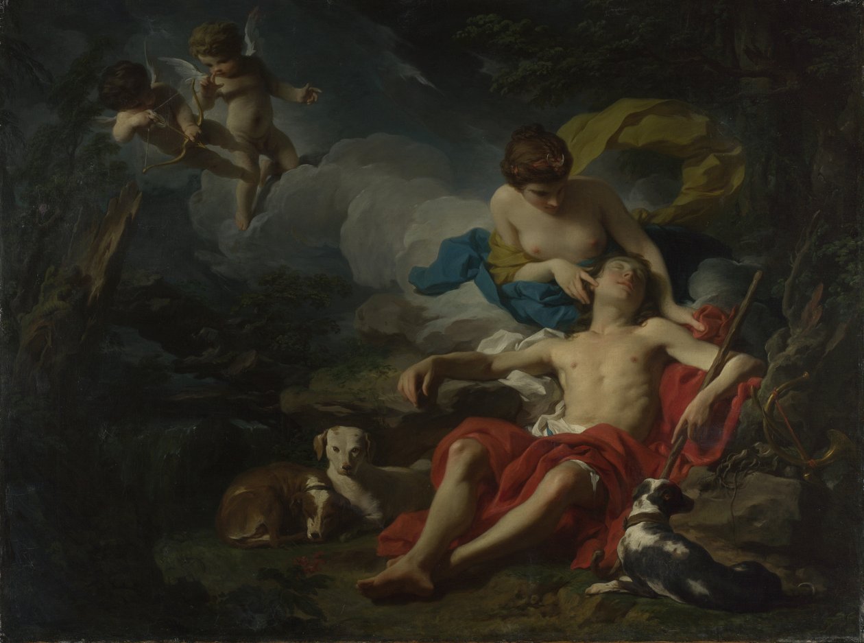 Diana és Endymion, 1745 körül (olaj, vászon) alkotó: Pierre Subleyras