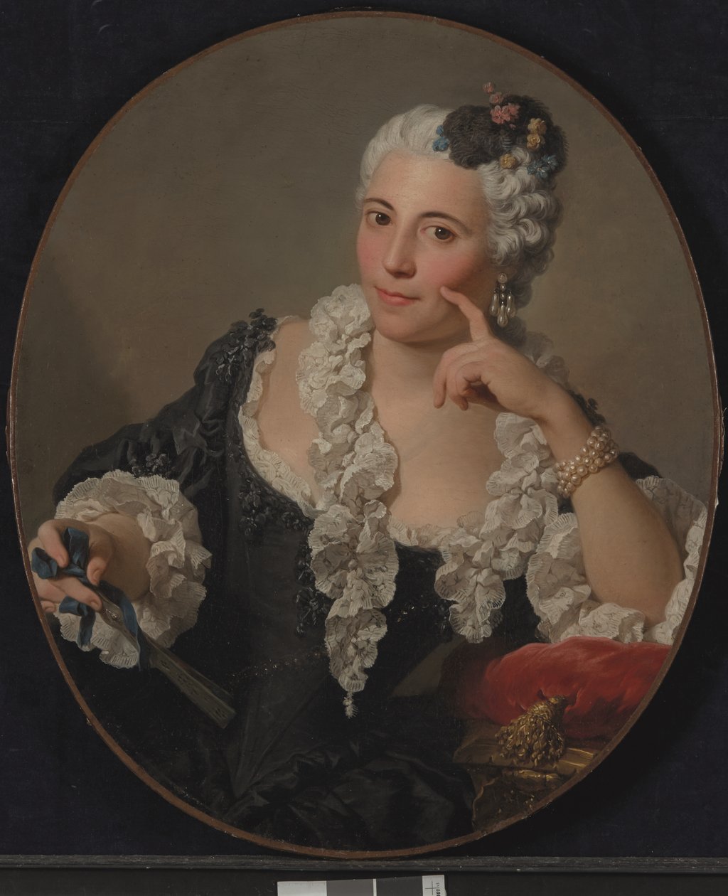 Anne-Marie Zina Durand de Lironcourt portréja (olaj, vászon) alkotó: Pierre Subleyras