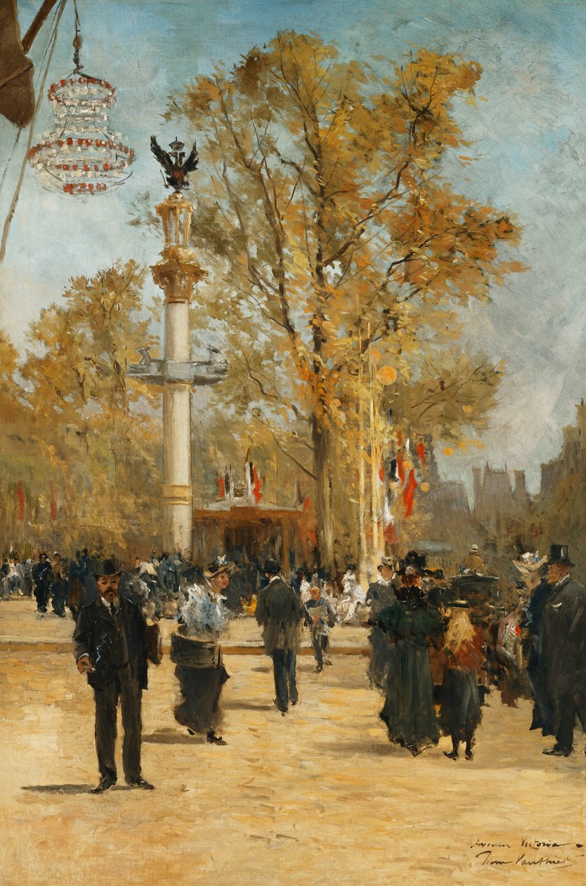 Victoria Avenue, 1876 alkotó: Pierre Vauthier
