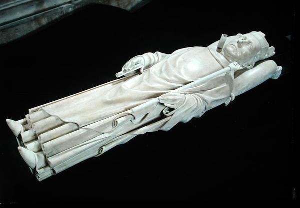 VI. Károly (1368-1422) képmása 1429 (márvány) alkotó: Pierre de Thury