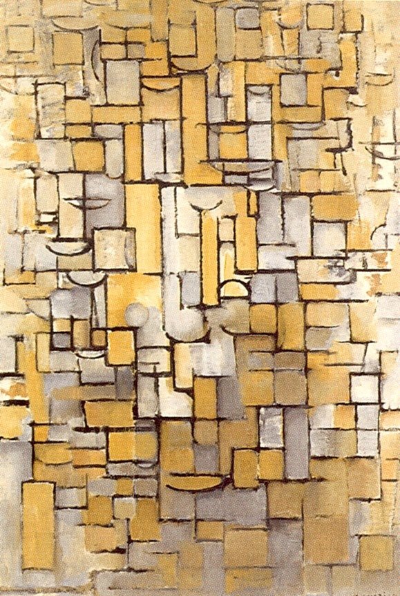 Összetétel XIV alkotó: Piet Mondrian