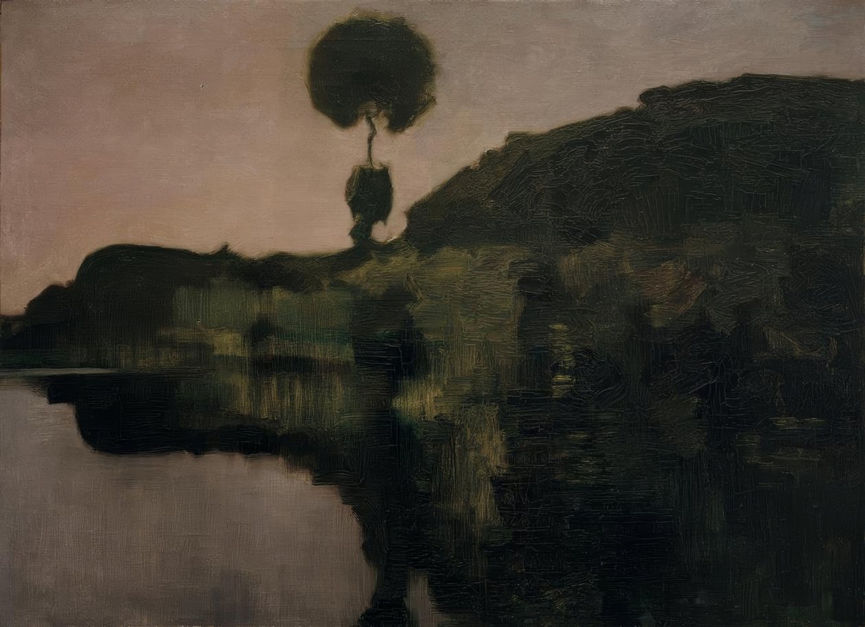 Este a Gein elszigetelt fával alkotó: Piet Mondrian