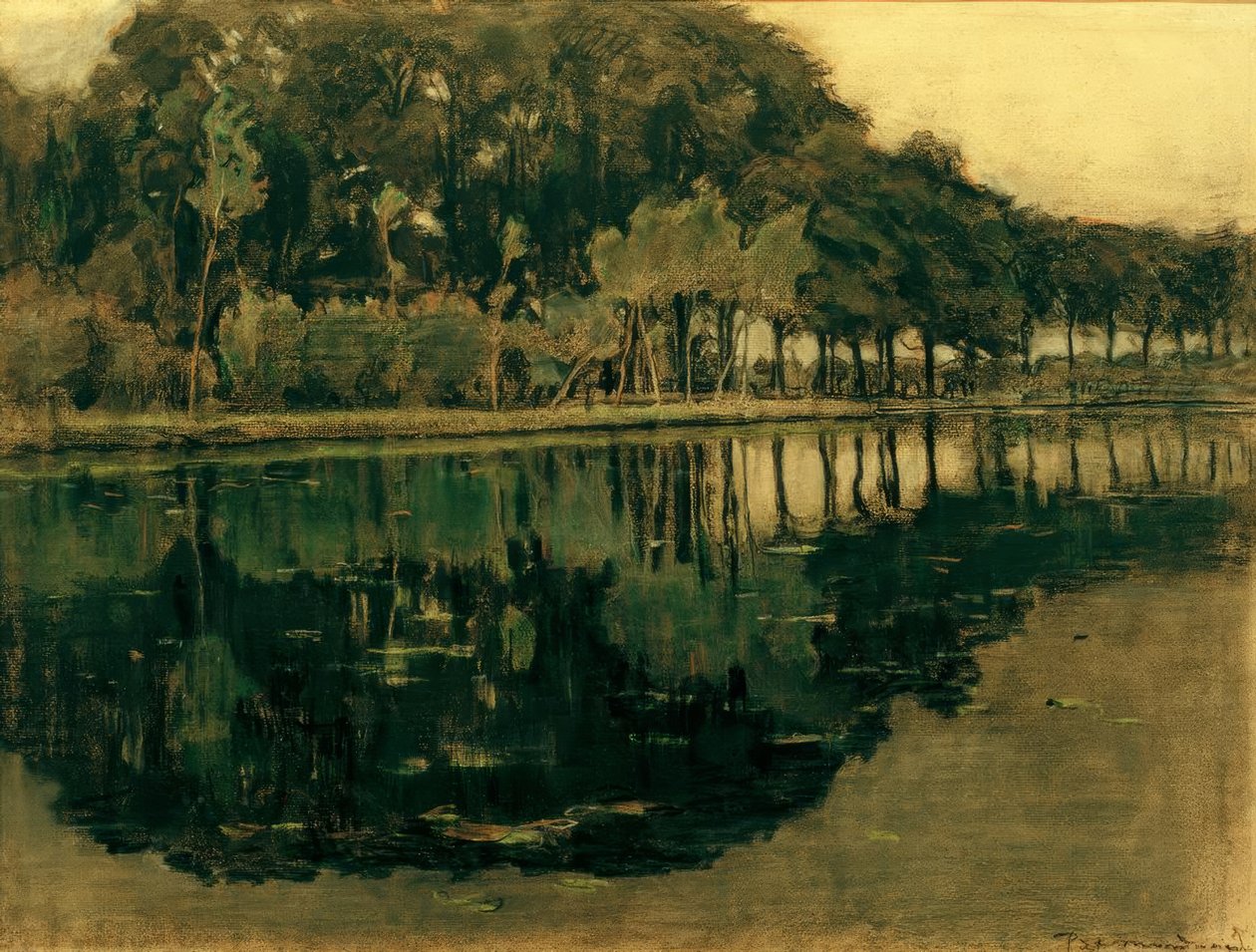 Geinrust Farm High Horizonnal alkotó: Piet Mondrian