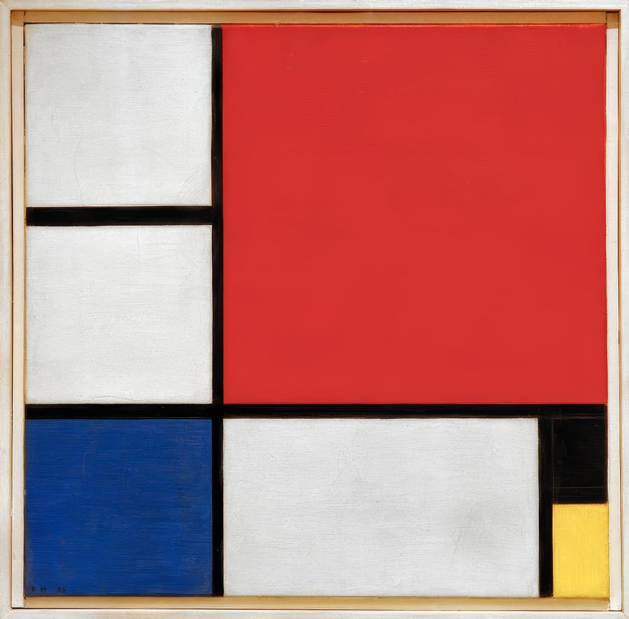 Összetétel II alkotó: Piet Mondrian