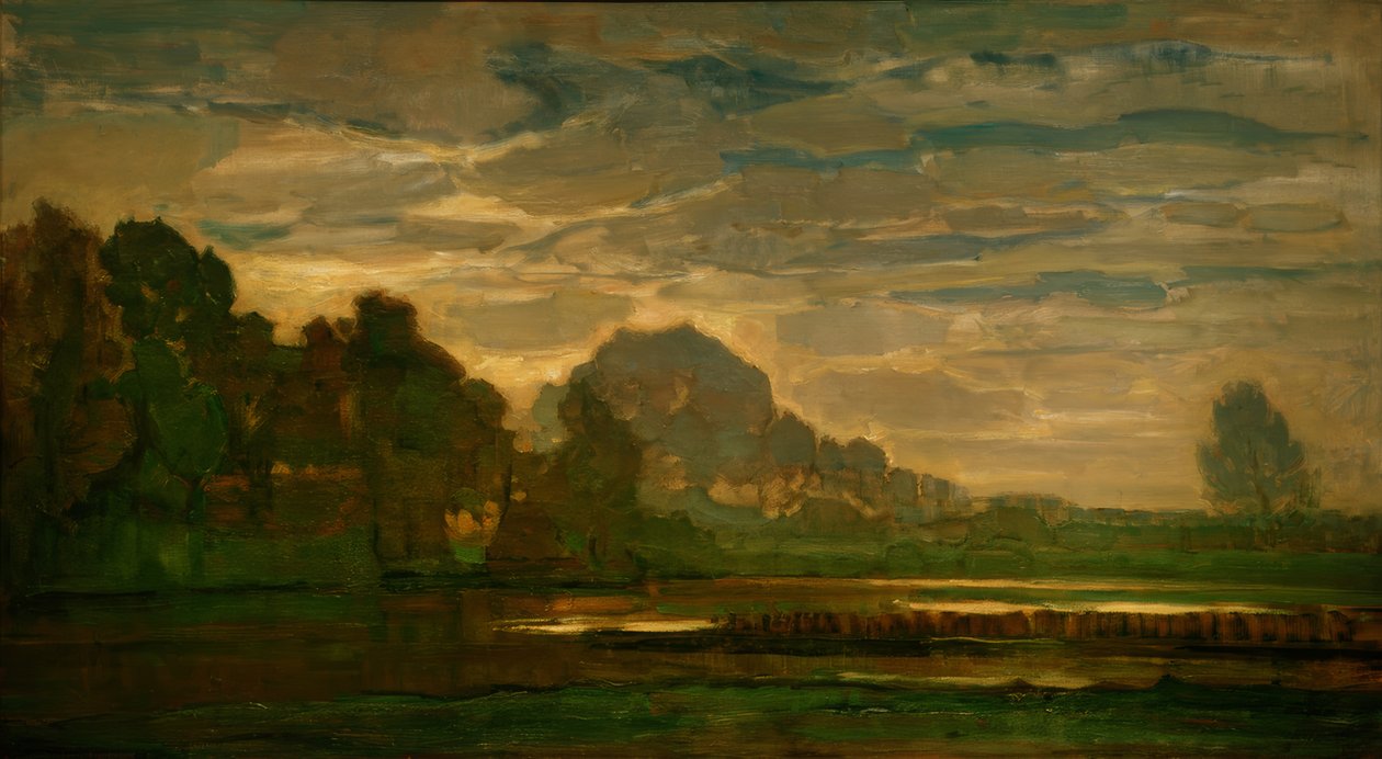 Moor Saasveldnél alkotó: Piet Mondrian