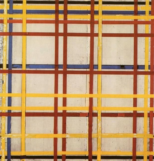 New York City alkotó: Piet Mondrian