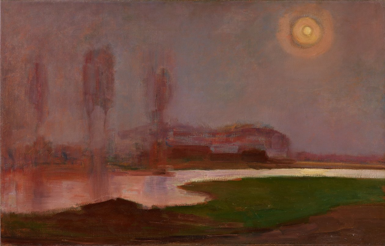 Nyári éjszaka, 1907 alkotó: Piet Mondrian