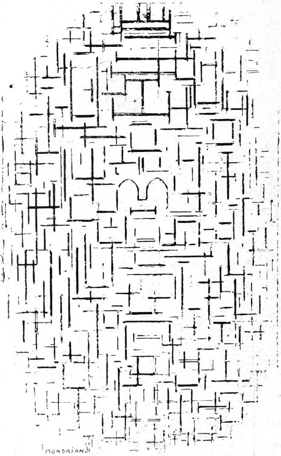 Rajz alkotó: Piet Mondrian