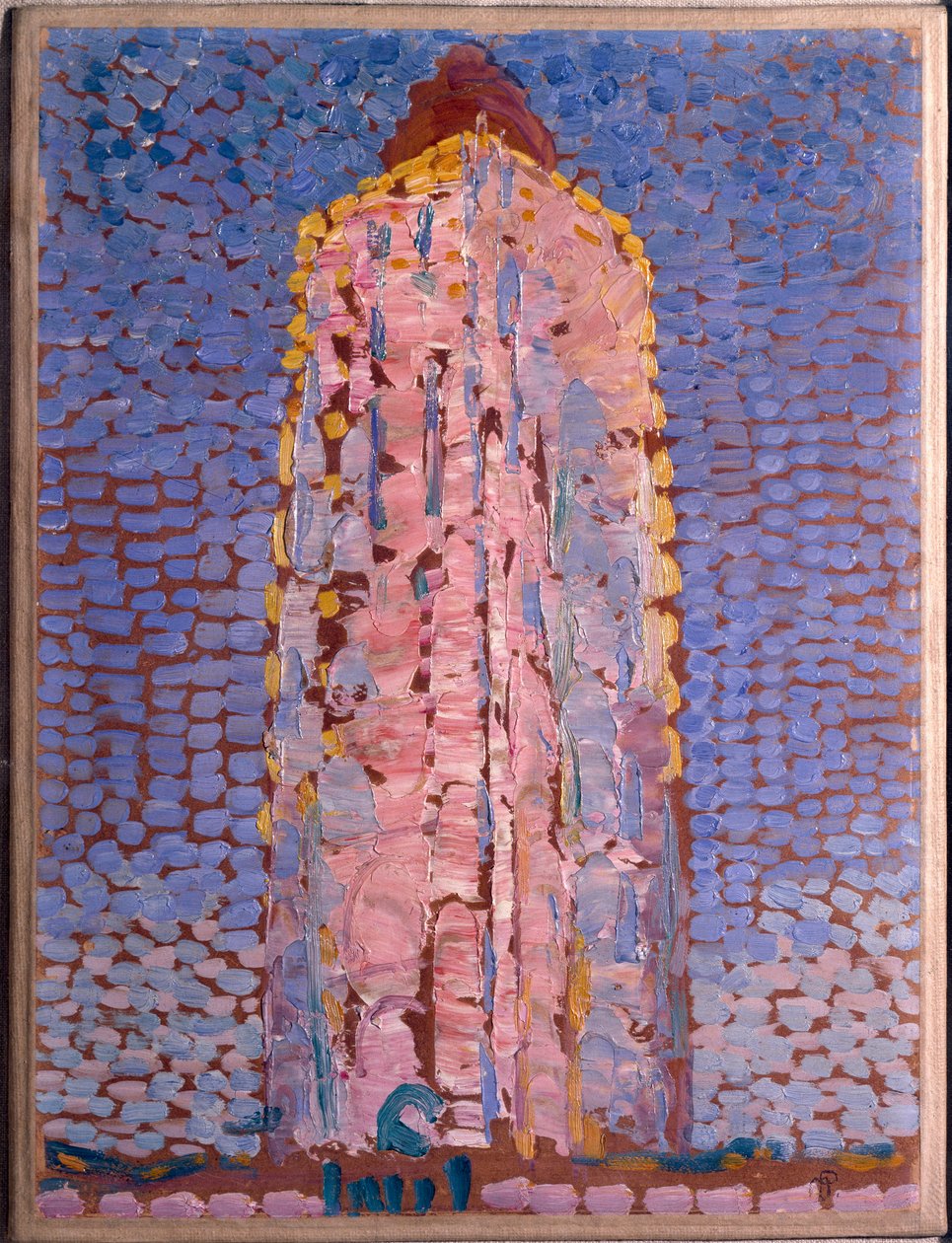 Westkapelle világítótornya, Veere, Zelande alkotó: Piet Mondrian