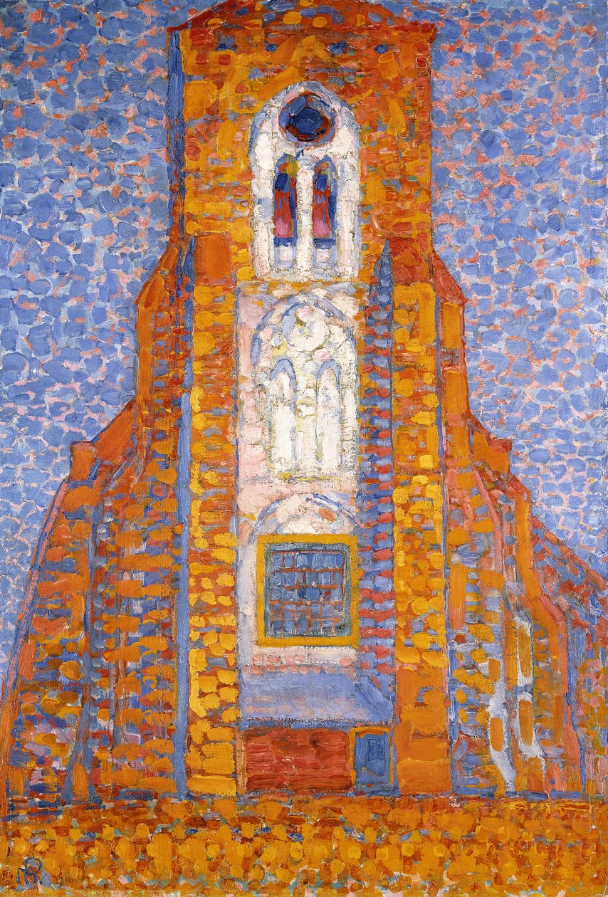 Eglise de Zoutelande templom alkotó: Piet Mondrian
