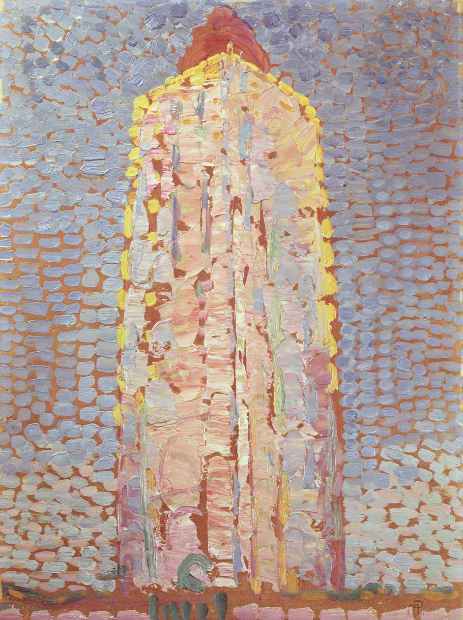 Világítótorony a Westkapelle-nél Orange-ban alkotó: Piet Mondrian