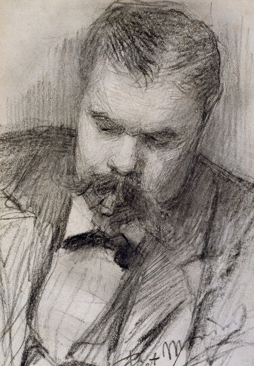 Frits Mondrian portréja alkotó: Piet Mondrian