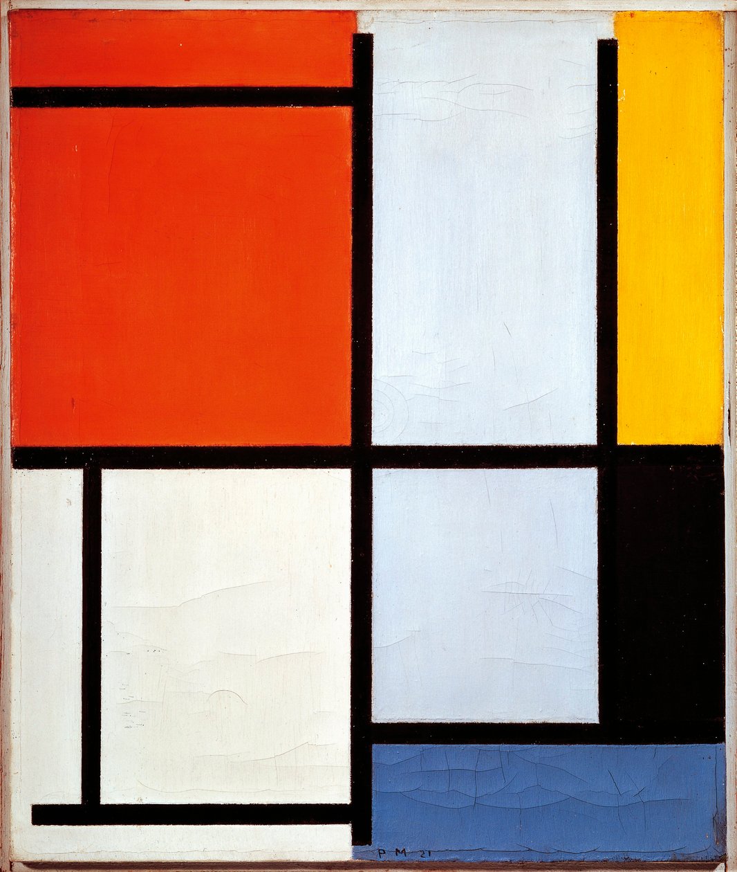 Svájc, Bázel, Összetétel alkotó: Piet Mondrian