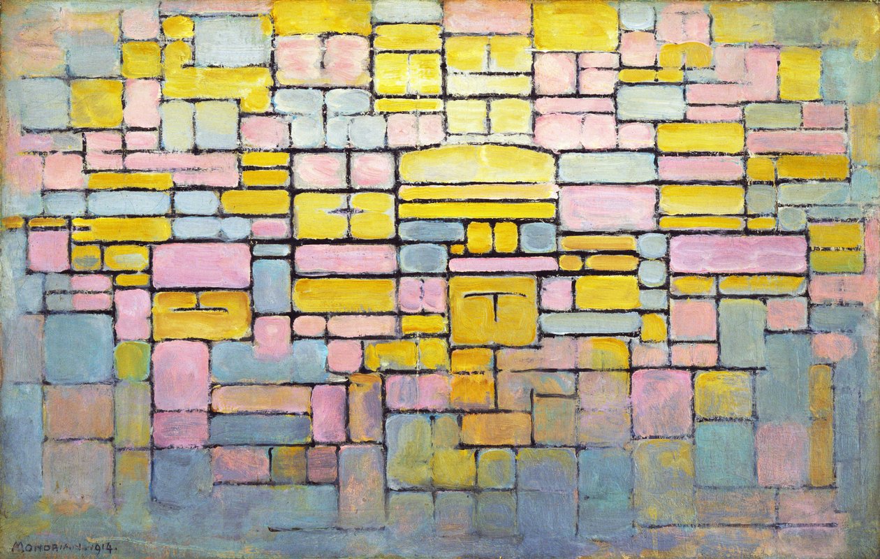 tábla sz. 2 / Összetétel sz. V alkotó: Piet Mondrian
