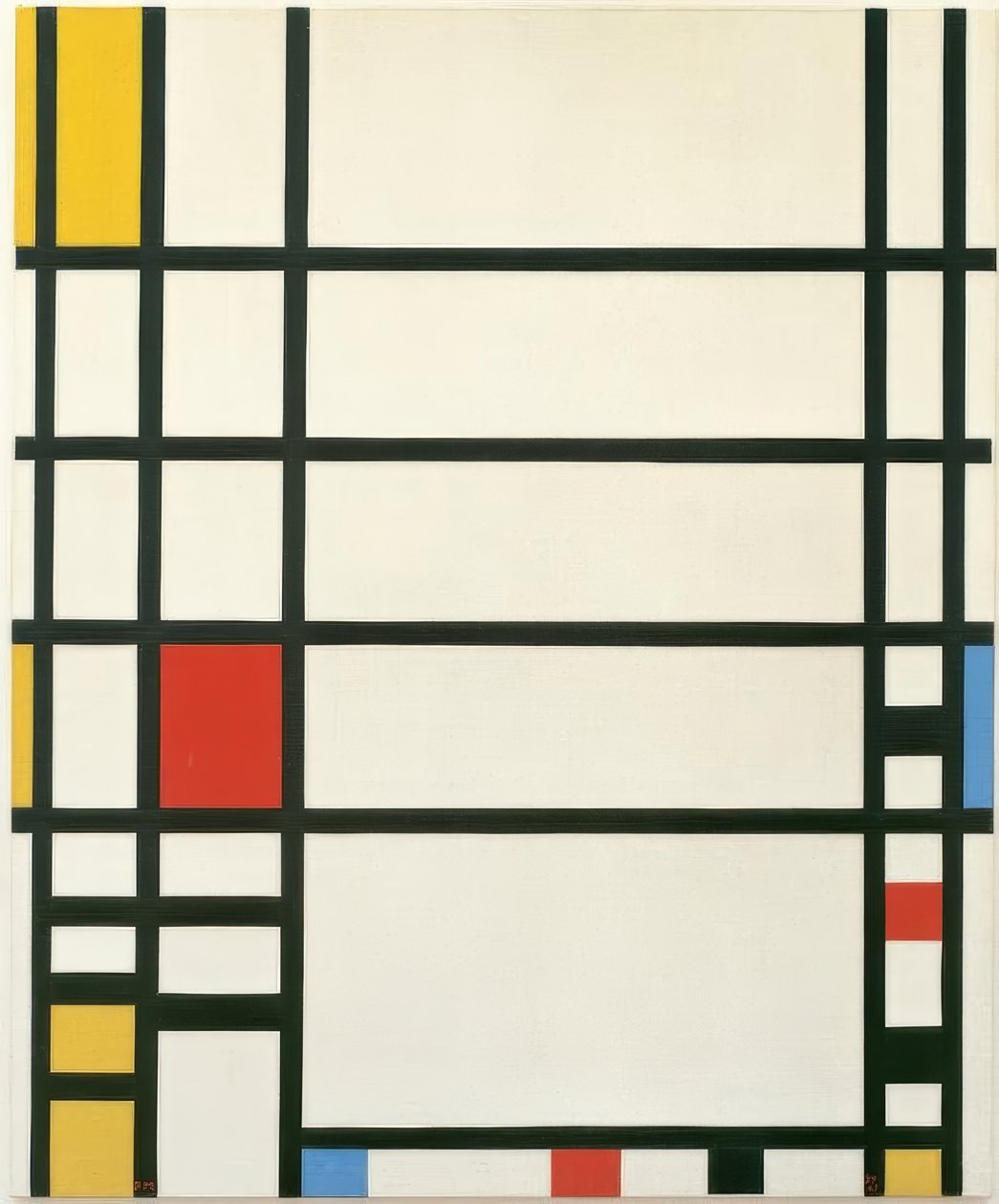 Trafalgar tér alkotó: Piet Mondrian