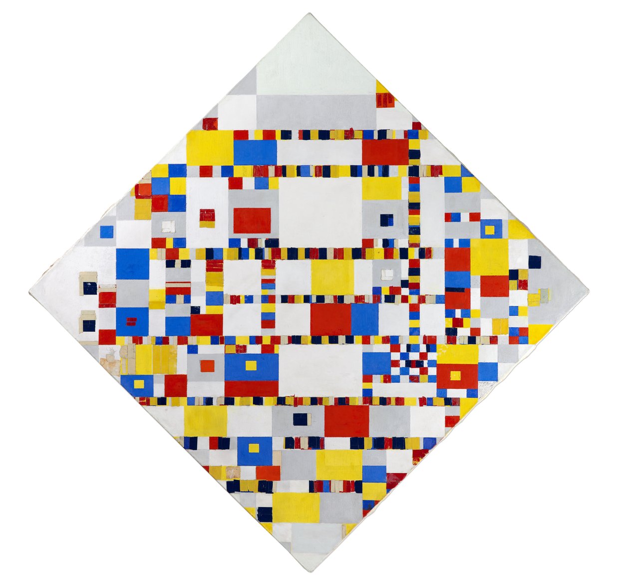 Victory Boogie Woogie (befejezetlen) alkotó: Piet Mondrian