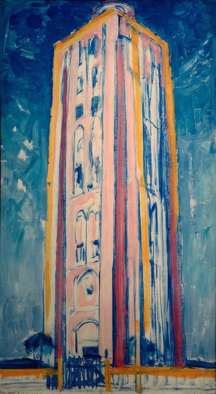 Westkapelle (Hollandia), alkotó: Piet Mondrian