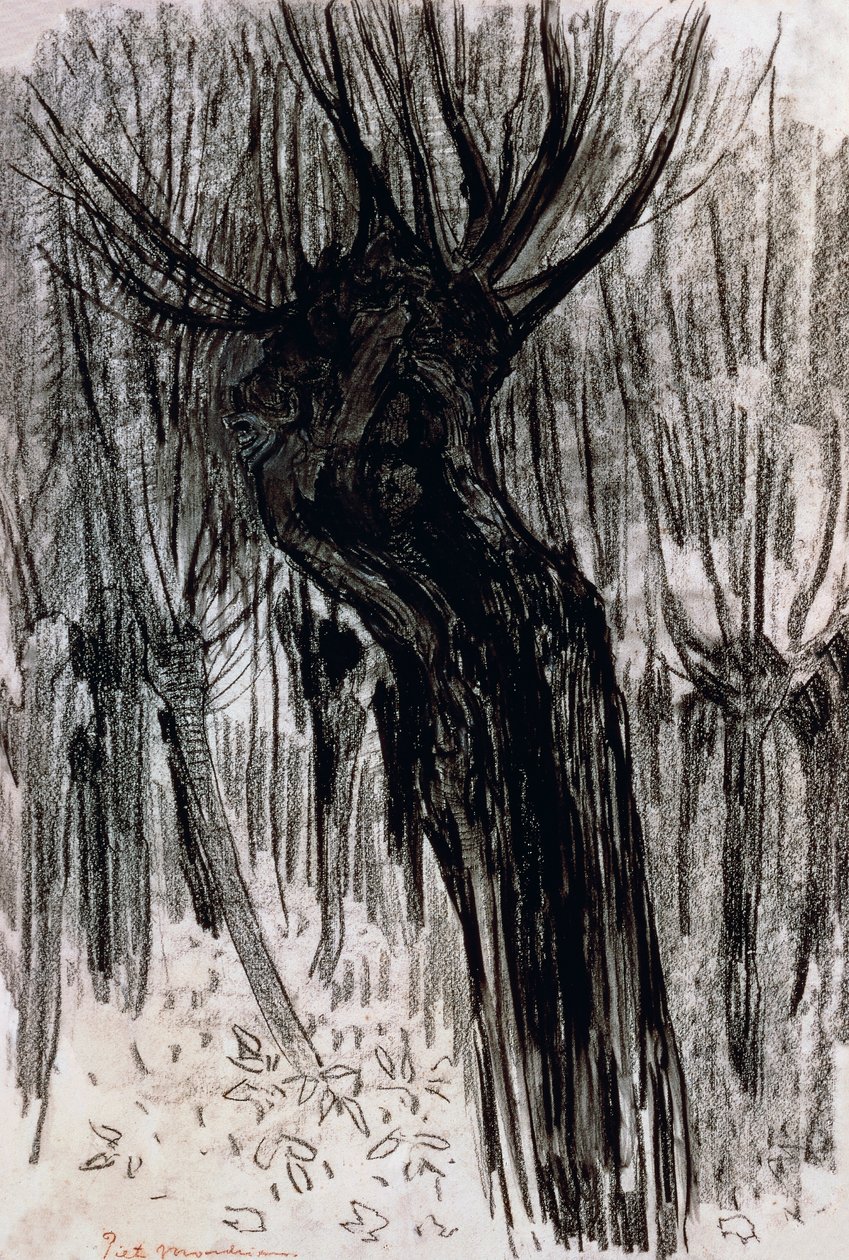 Fűzfa alkotó: Piet Mondrian