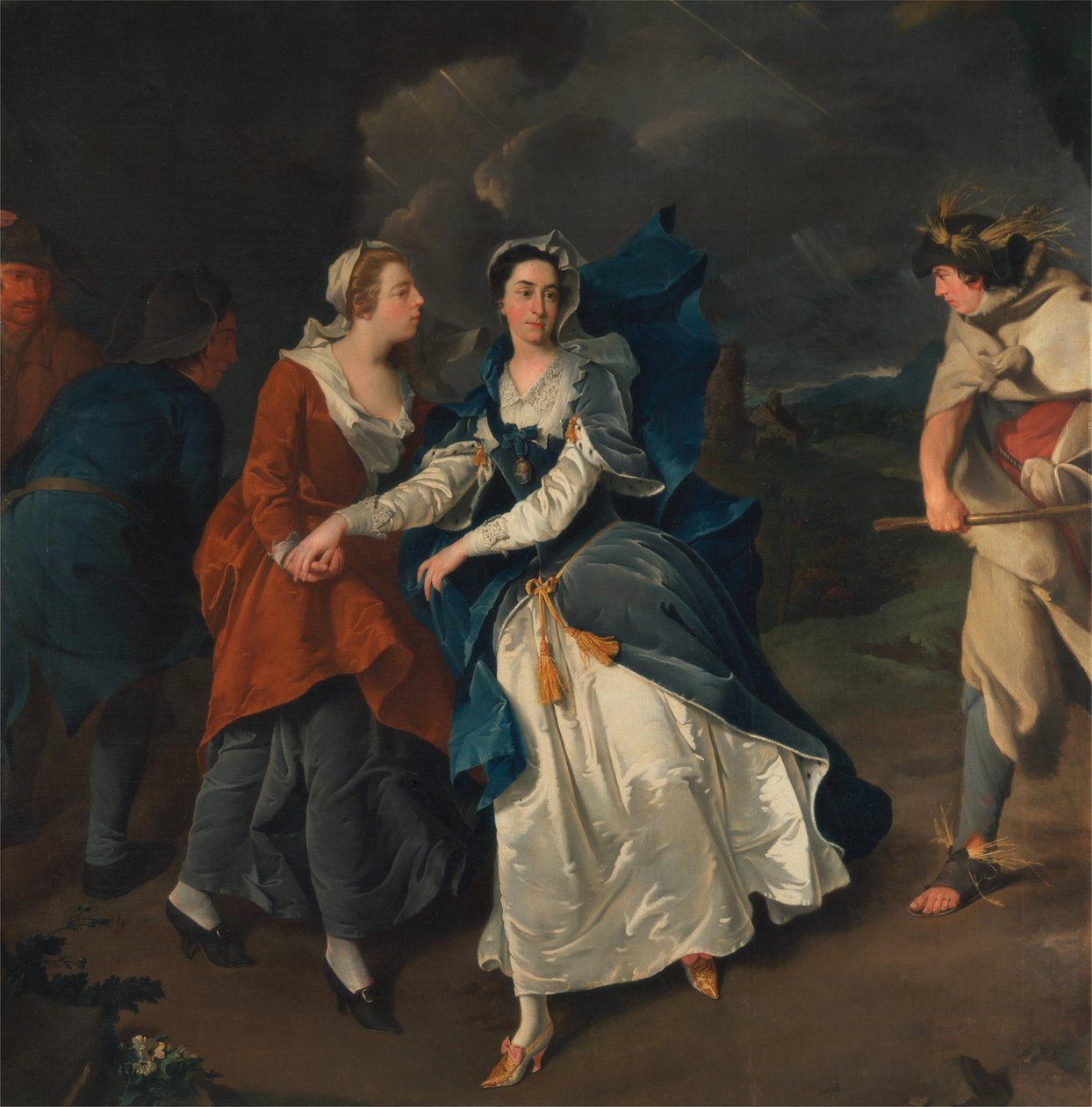 Mrs. Cibber mint Cordelia alkotó: Pieter van Bleeck