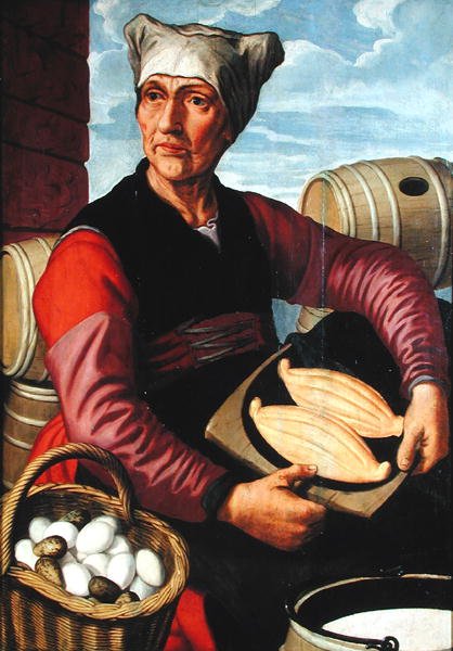 Egy holland gazda felesége, 1543 alkotó: Pieter Aertsen