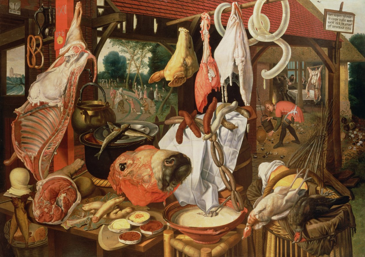 A Húsbódé, 1568 alkotó: Pieter Aertsen