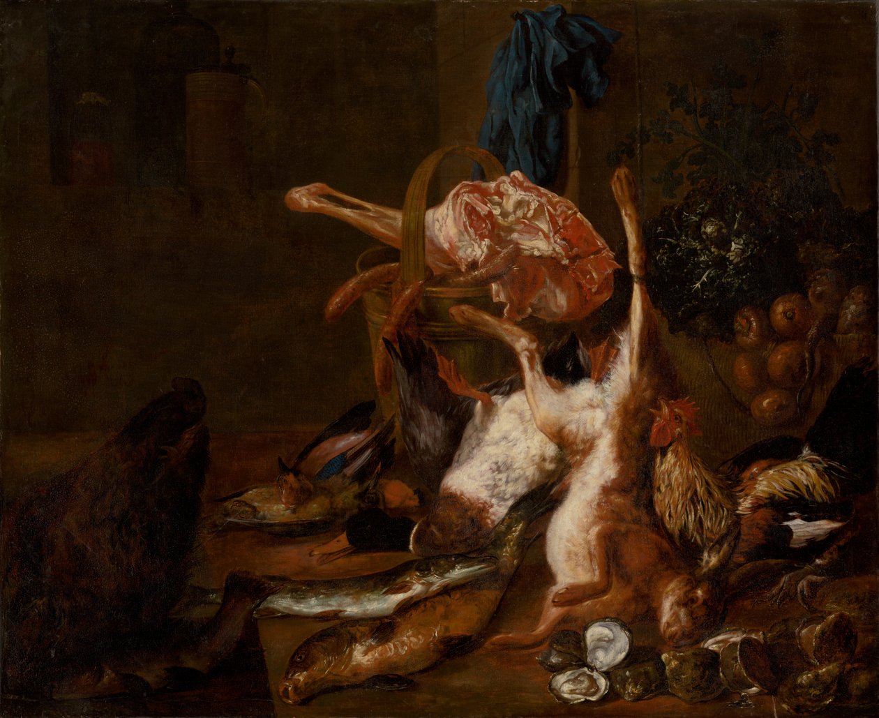 Csendélet megölt vadakkal alkotó: Pieter or Peter Boel