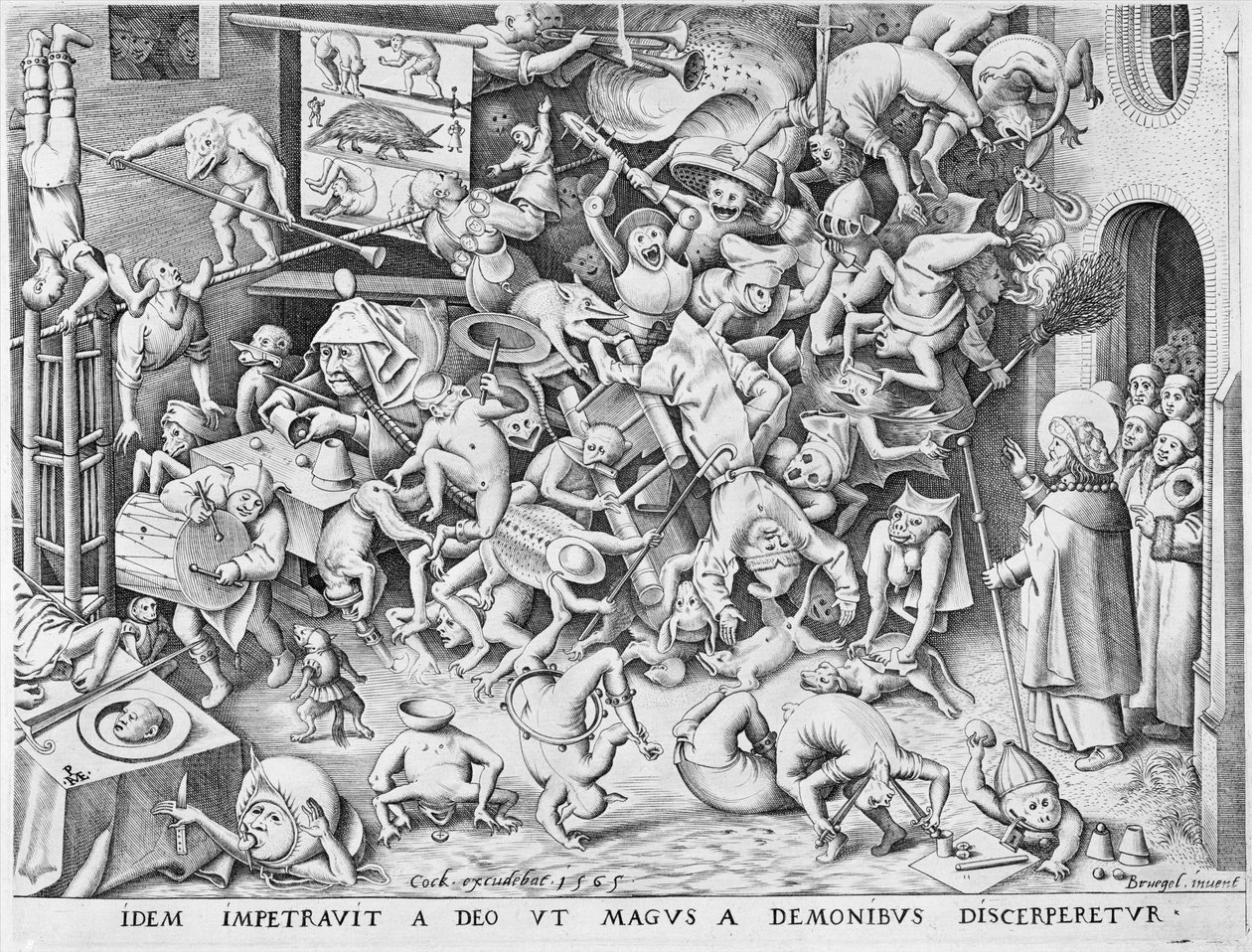 A varázsló bukása alkotó: Pieter Bruegel the Elder