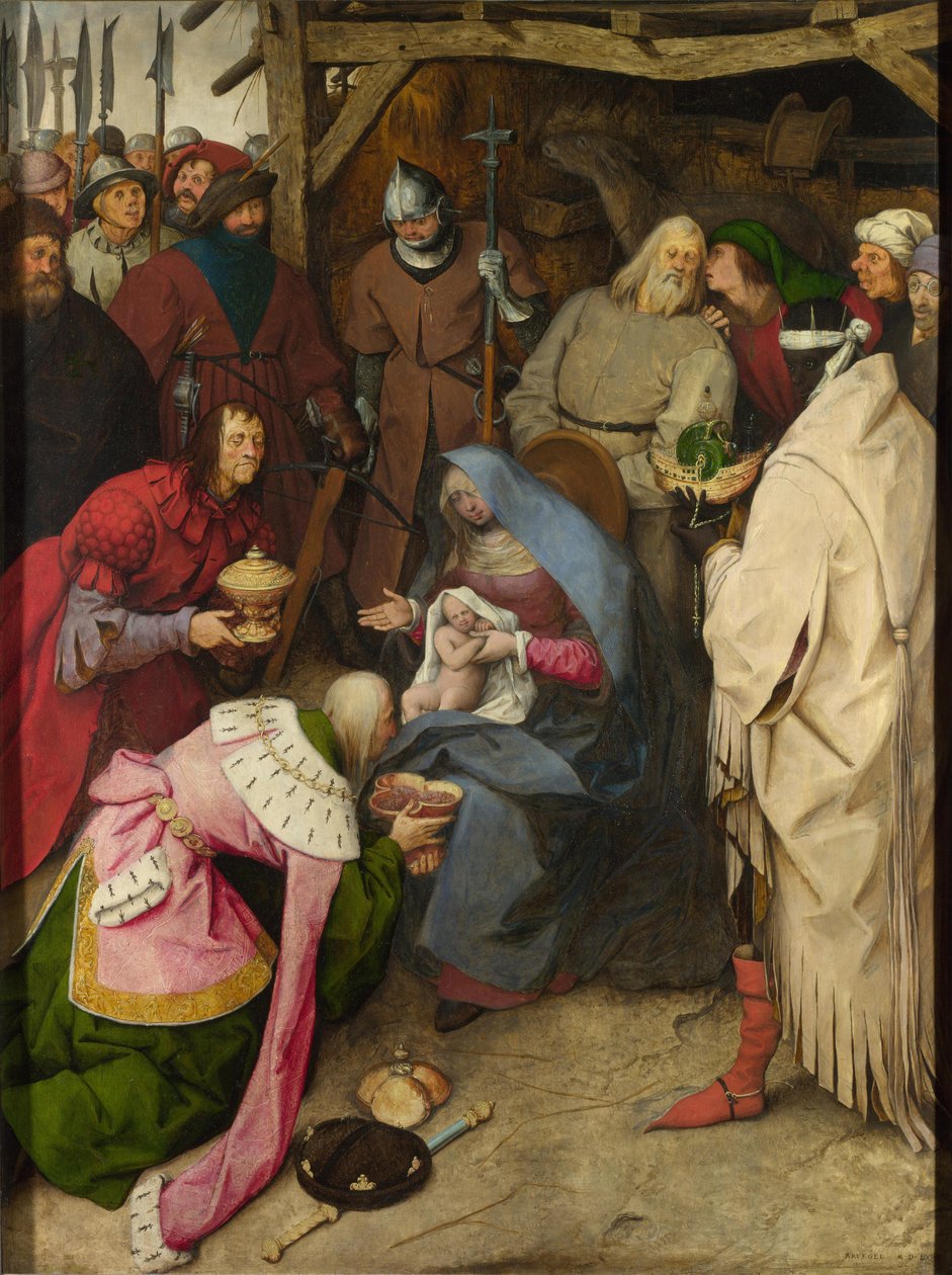 A mágusok imádása alkotó: Pieter Bruegel the Elder